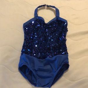 Royal Blue Dance Costume